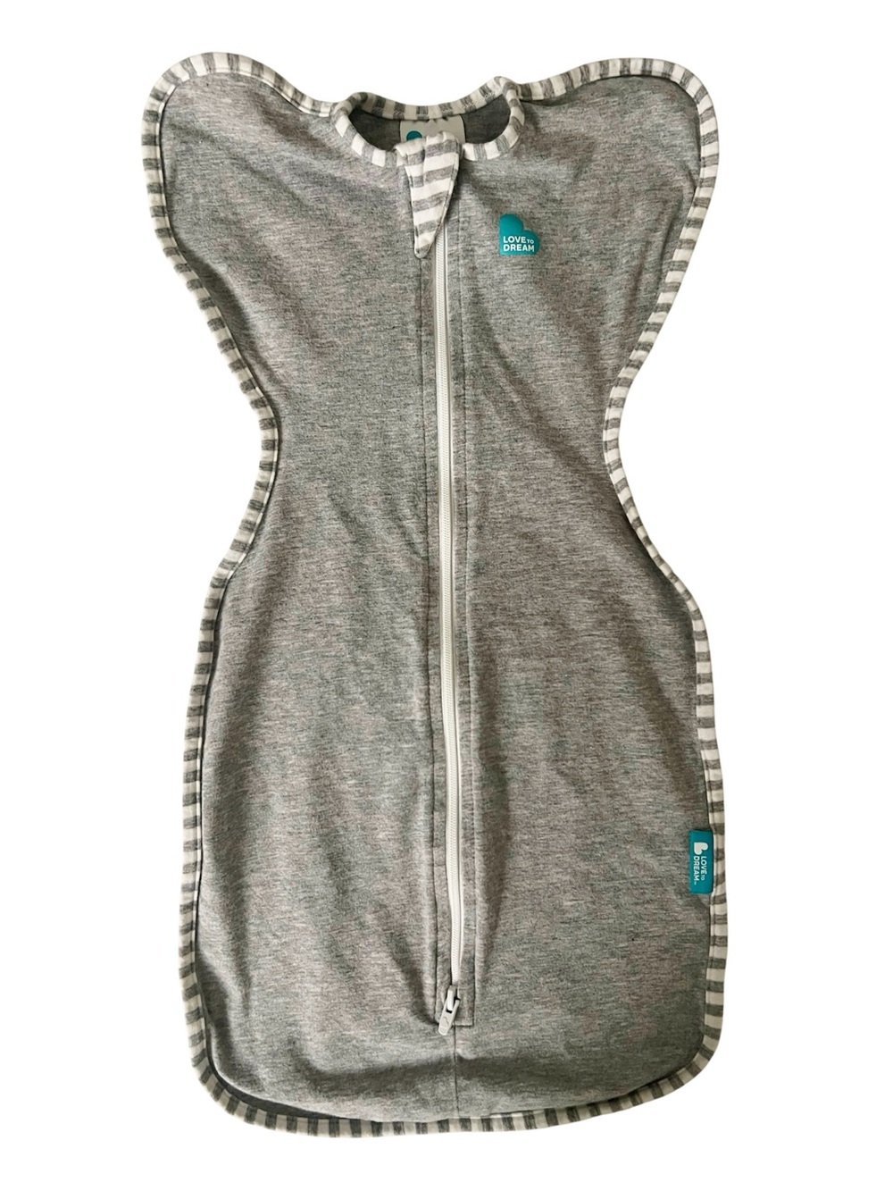 Love To Dream- Newborn Swaddle Gray